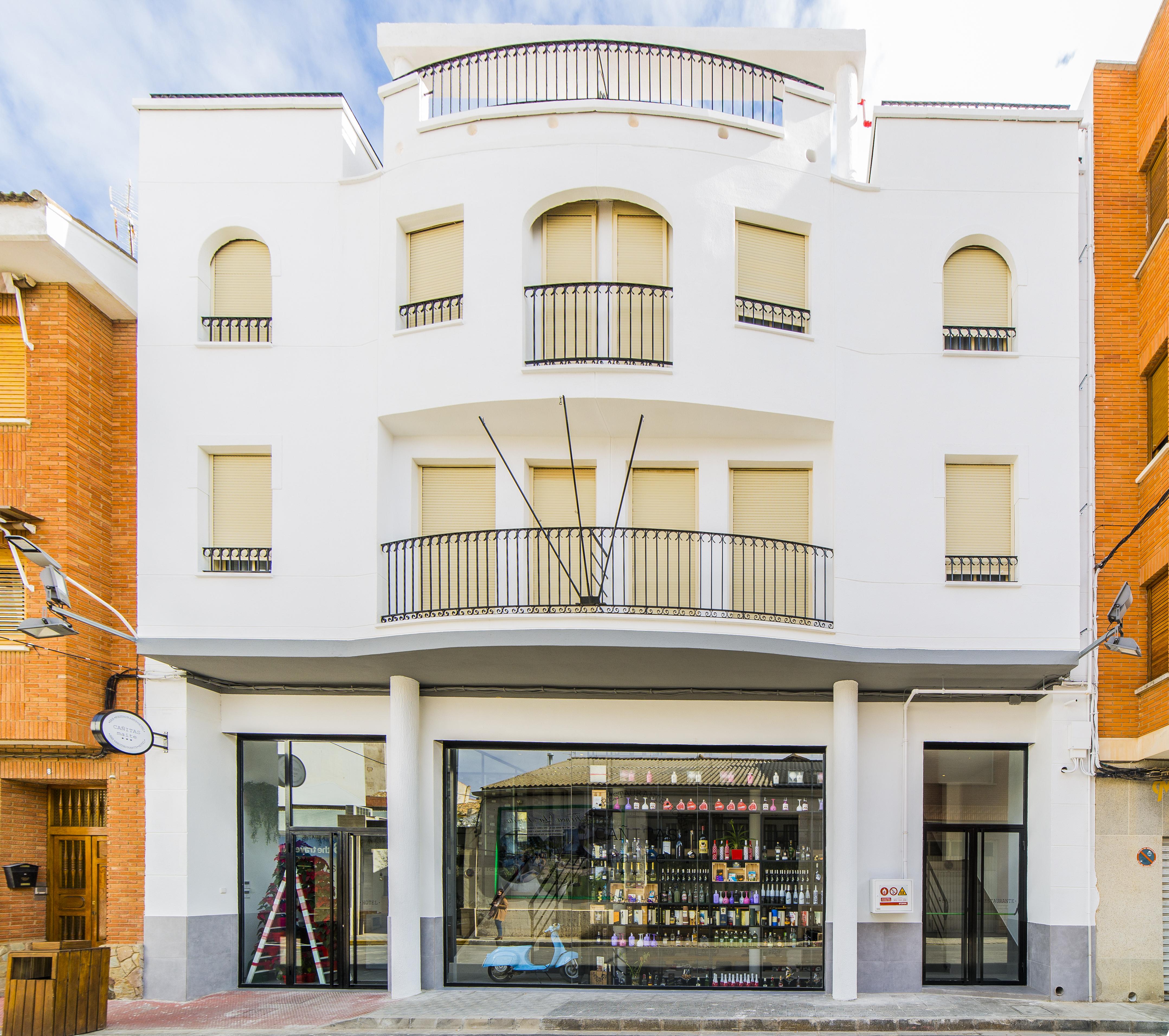 Hospedium Hotel Canitas Maite Gastronomico Casas-Ibáñez Exterior foto
